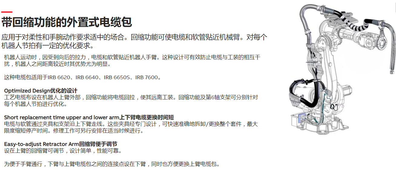 ABB机器人电缆包