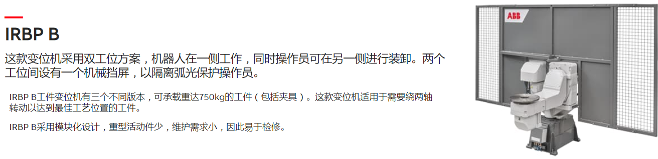ABB机器人 IRBP B