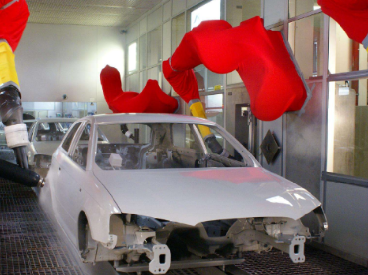 ABB机器人喷涂集成项目·北汽ABB机器人喷涂